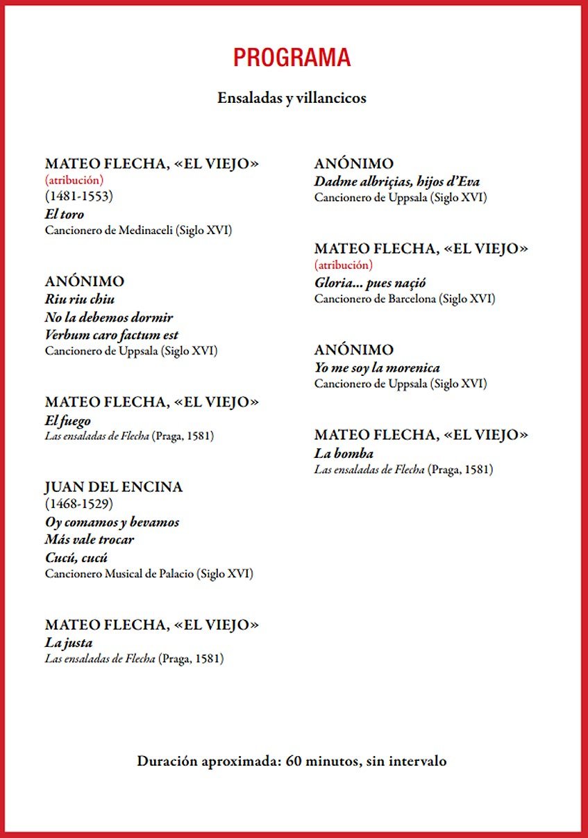 vocal cantoria programaa B